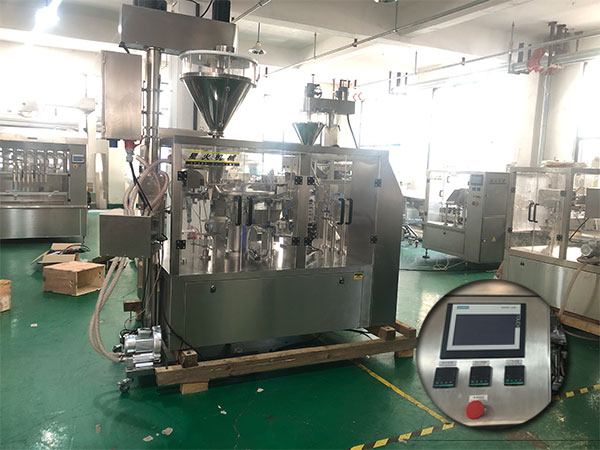 粉末包裝設備實拍圖