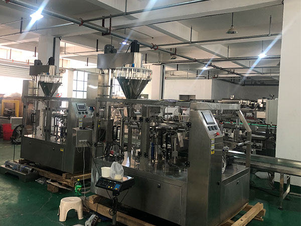 全自動連續打包裝機實拍圖