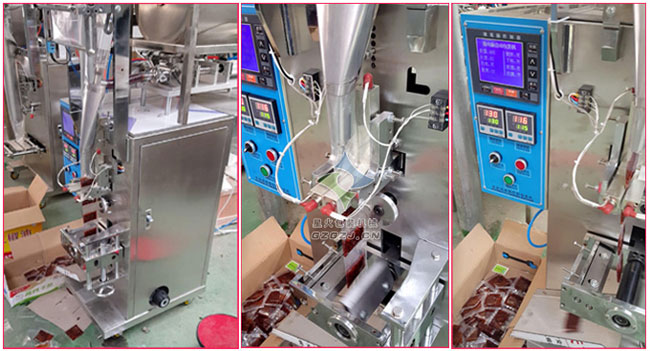 油潑辣椒段包裝機,辣椒紅油包裝機