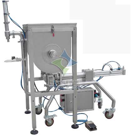 半自動(dòng)顆粒醬料灌裝機(jī),豆豉醬灌裝機(jī)