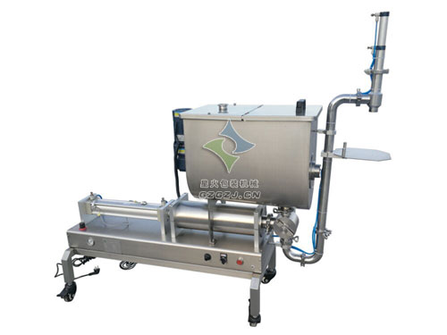 配線單頭顆粒醬料灌裝機